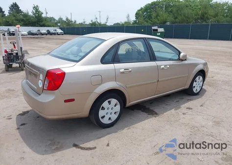 2008 Suzuki Forenza Convenience/Popular из США, поврежденный, VIN KL5JD56Z28K007436